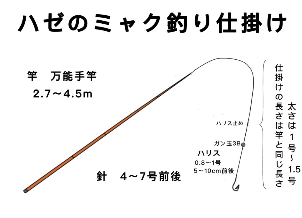 ミャク釣り仕掛け図