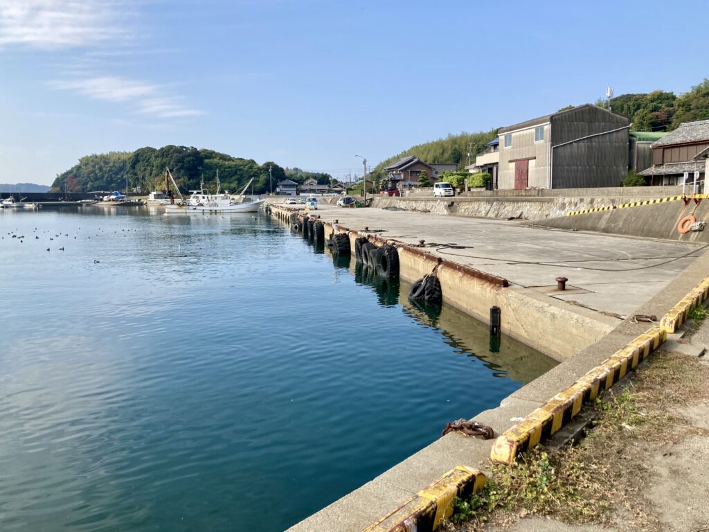 洲崎港の風景